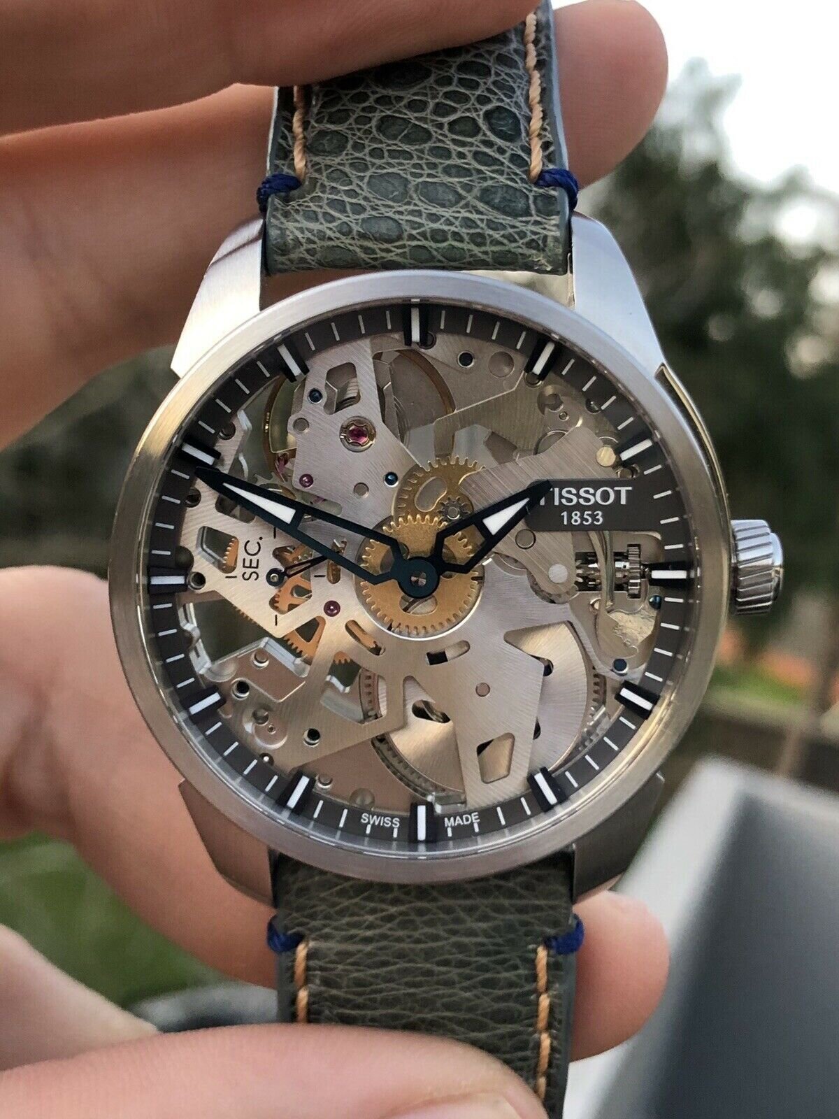 Tissot T-Complication Squelette T0704051641100 watch - 2017 full 